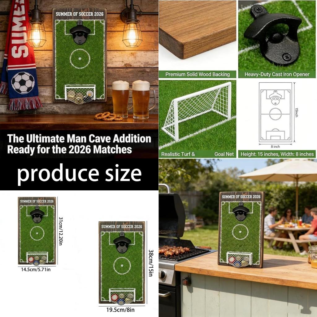 Gardening Tools Description - Unique Practical Football Field Wall Mount