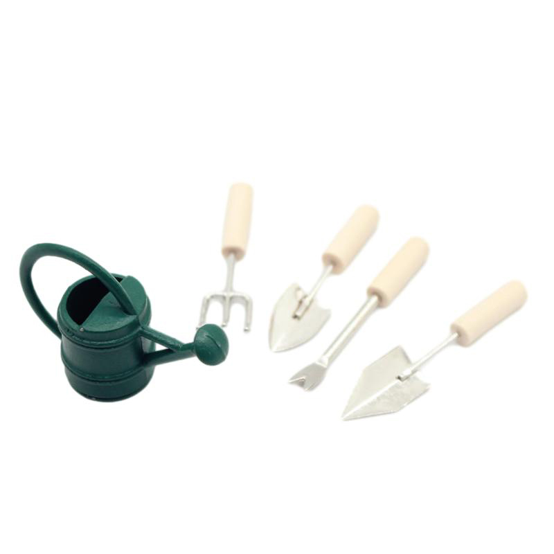 Gardening Tools Shovel - 1:12 Dollhouse Miniature Garden Tool Watering