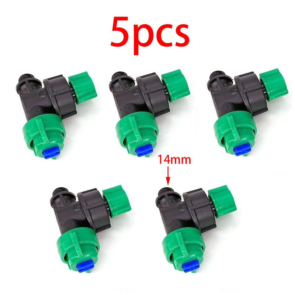 Gardening Tools Plastic - 5pcs Spray Tube Fittings Pipe Clamp,