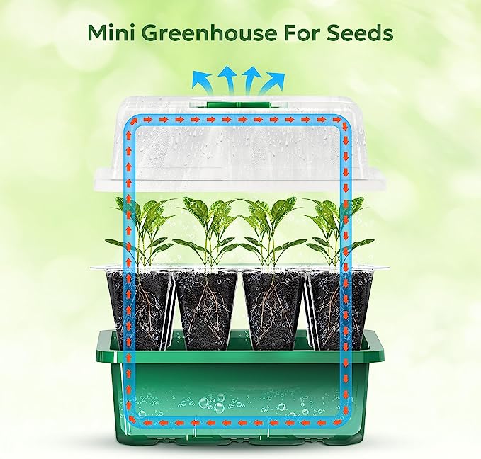 4 Pack of 40 Grids Seed Starte - огляд і ціна Seed Starter Trays