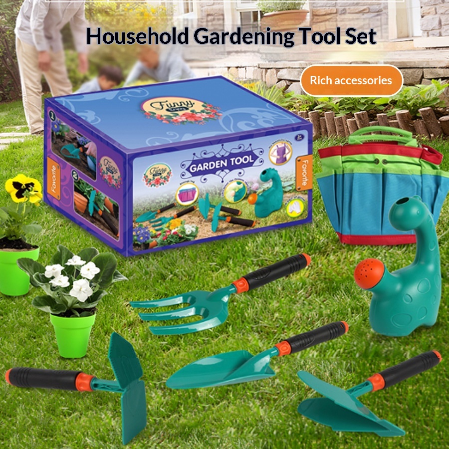 Funny Kids Garden Tool Set Gar - огляд і ціна Gardening Tools Girly