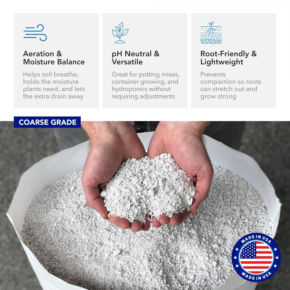 Supreme Perlite Coarse Horticu - огляд і ціна Horticulture Soil Perlite