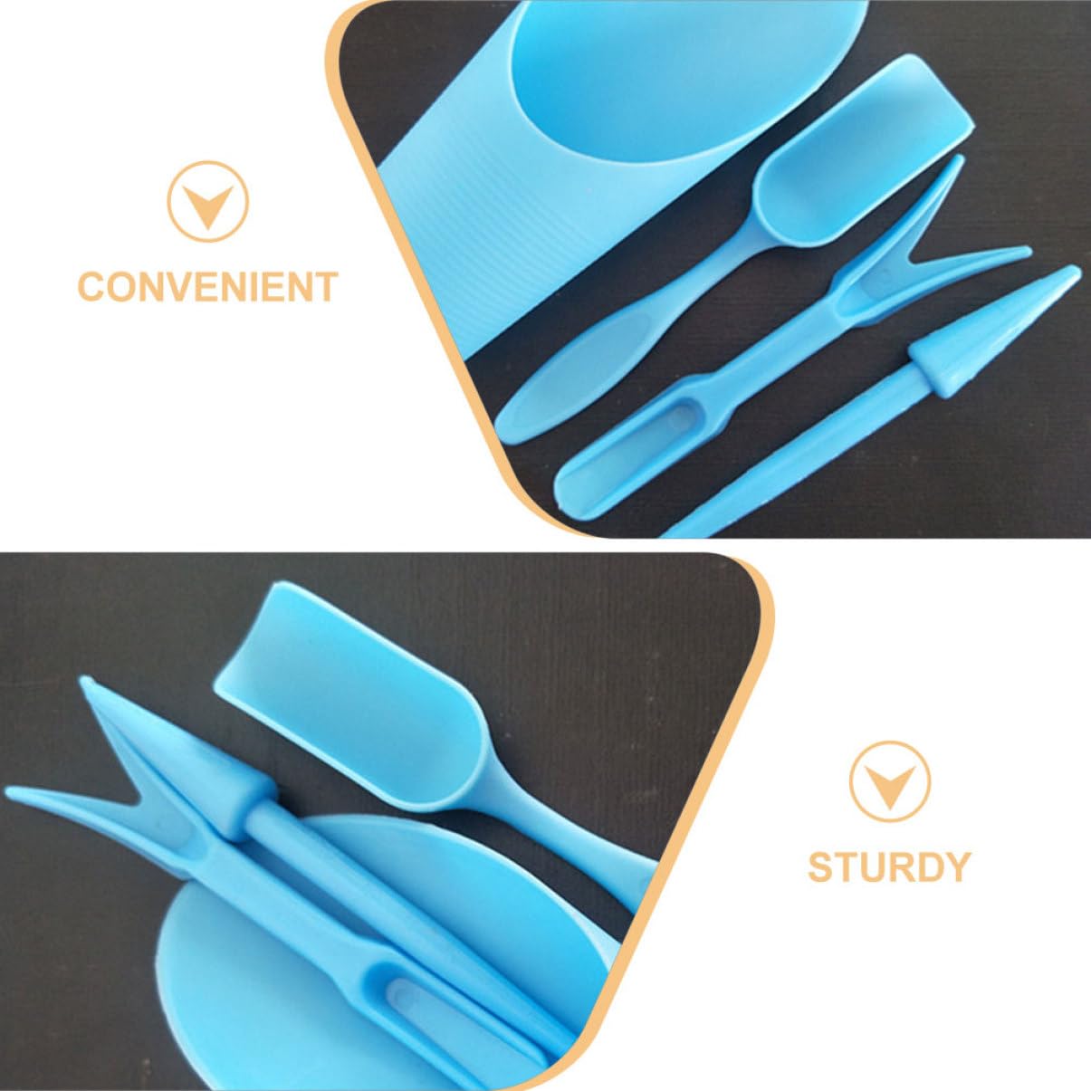 4pcs/set, Plastic Durable Buck - огляд і ціна Gardening Tools Shovel