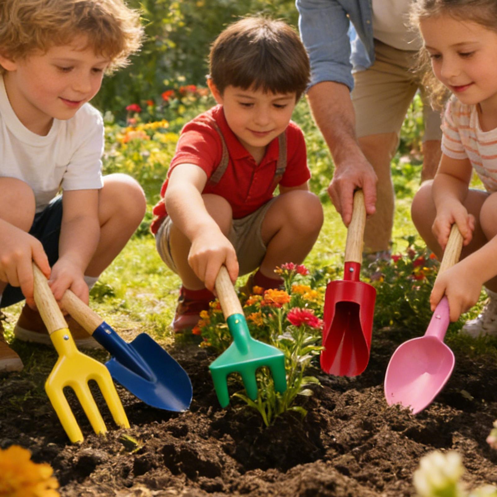 Kids Gardening Kit 6Pcs Childr - огляд і ціна Gardening Tools Girly