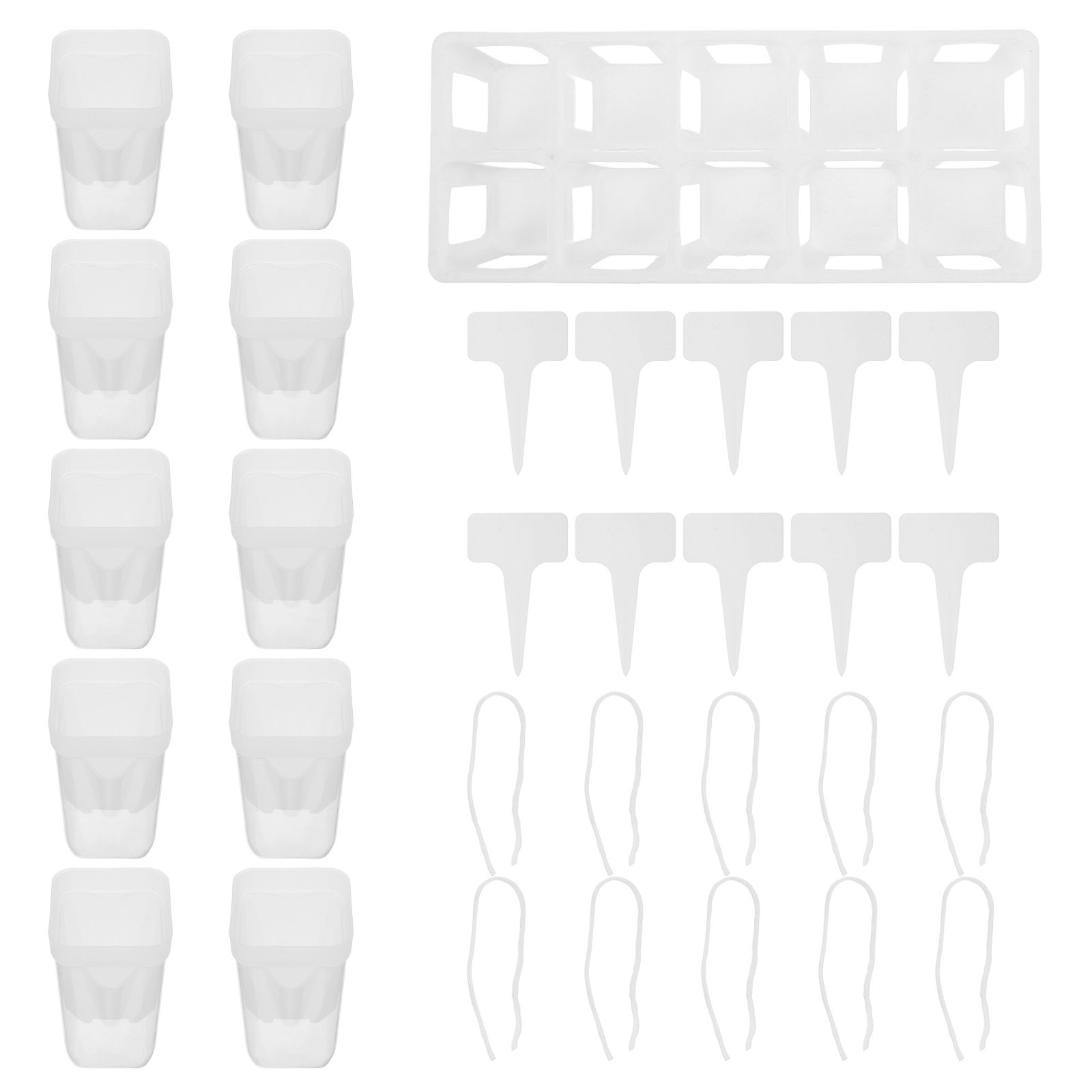1Set Self Watering Pot Indoor  - огляд і ціна Seed Starter Trays
