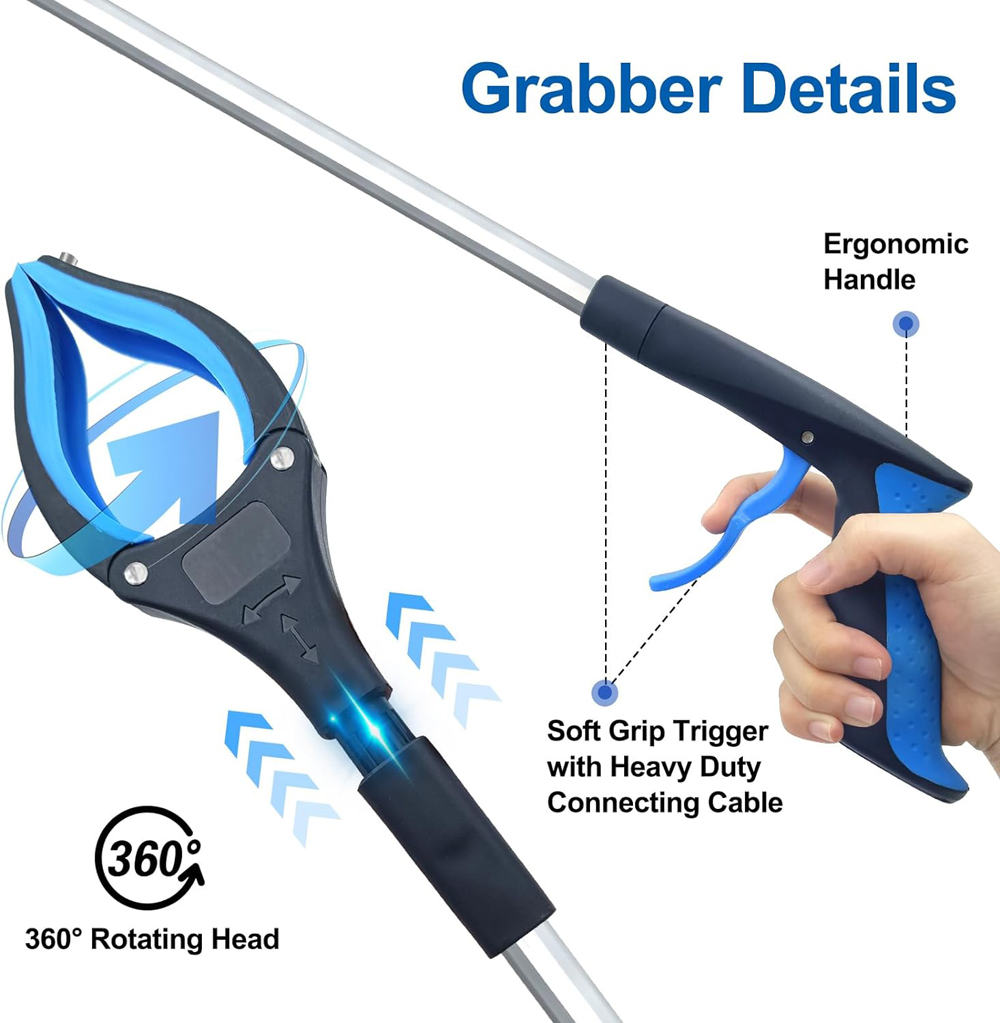 Foldable Gripper Extender Hand - огляд і ціна Gardening Tools For Elderly