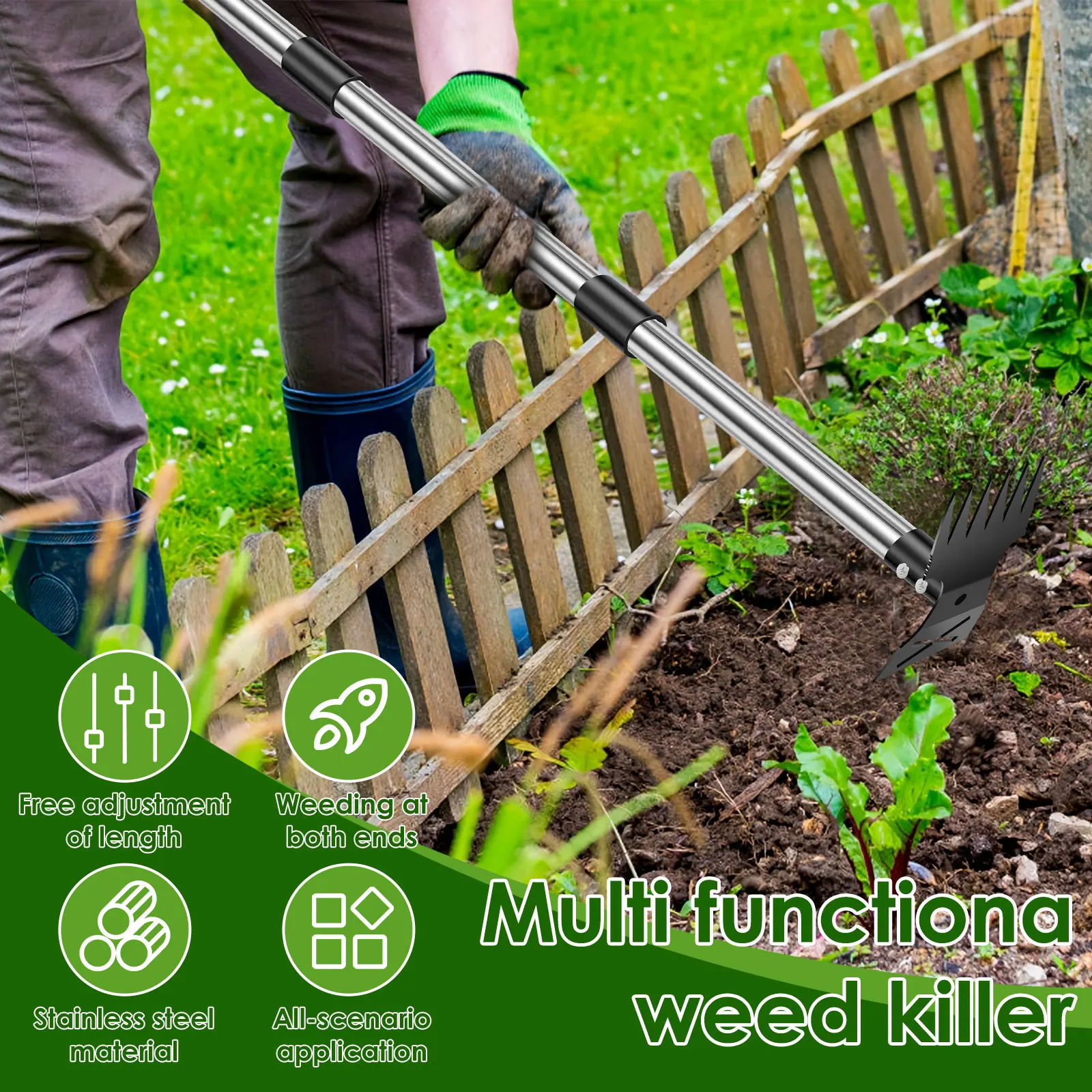 Garden Thatch Rake Stainless S - огляд і ціна Gardening Tools To Remove Weeds
