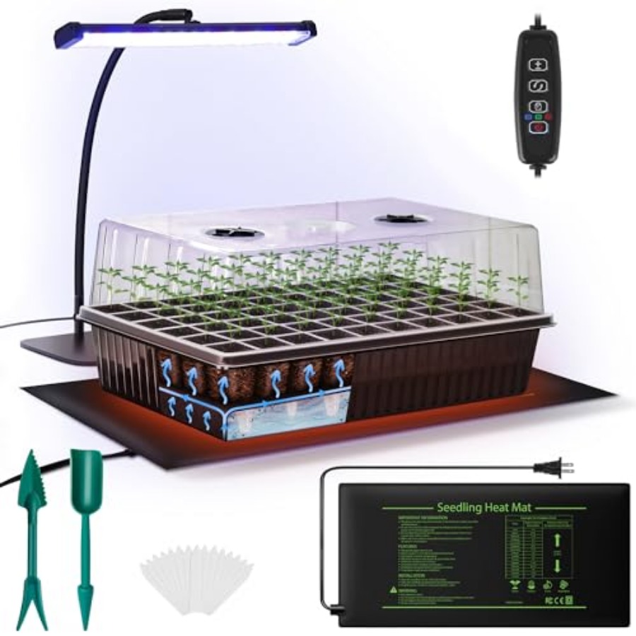 60-Cell Self-Watering Seed Sta - огляд і ціна Seed Starter Trays