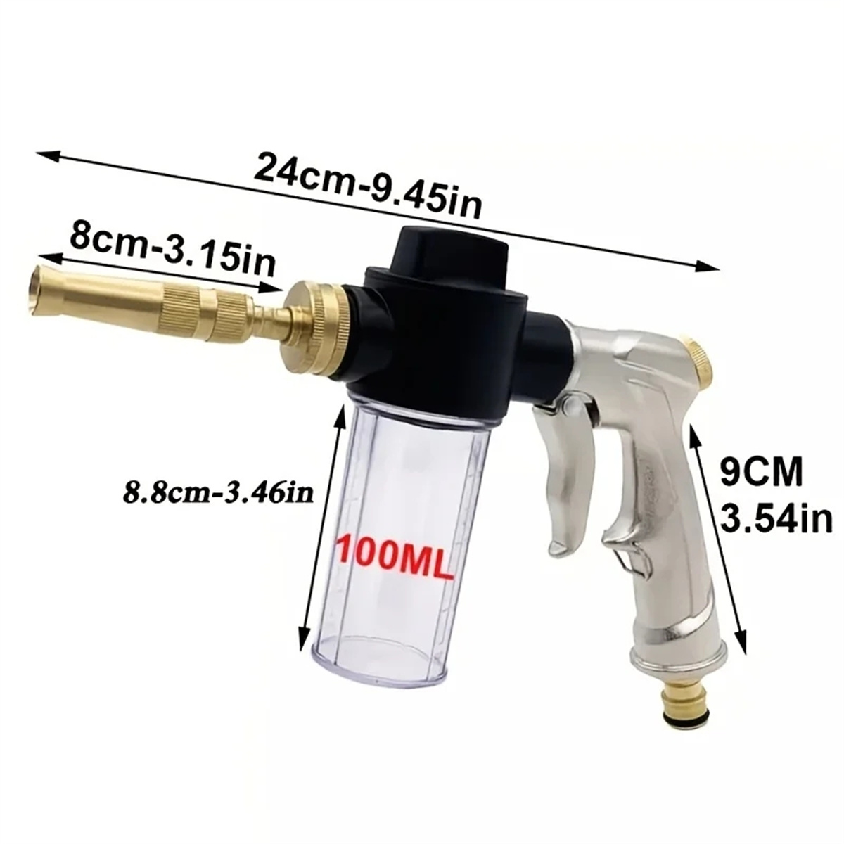 High Pressure Spray Water Gun  - огляд і ціна Gardening Tools Types