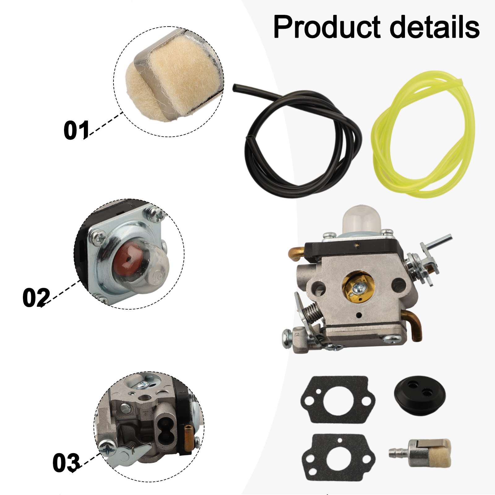 523012401 Carburetor Chainsaw  - огляд і ціна Gardening Tools Name With Picture
