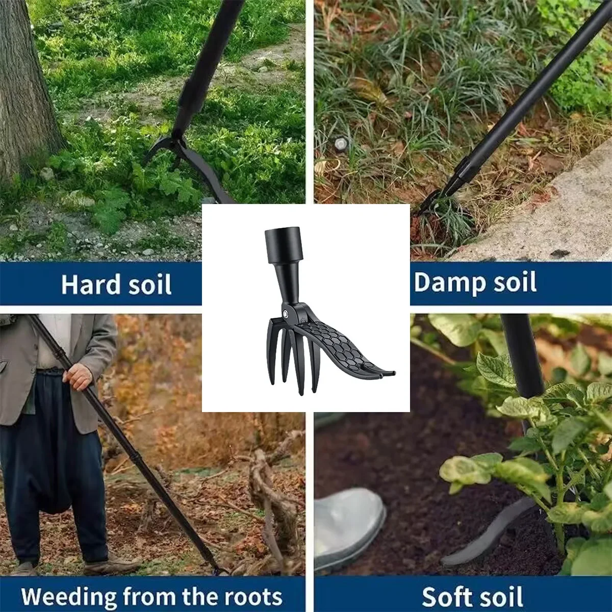 Stand Up Weed Puller Tool with - огляд і ціна Gardening Tools To Remove Weeds