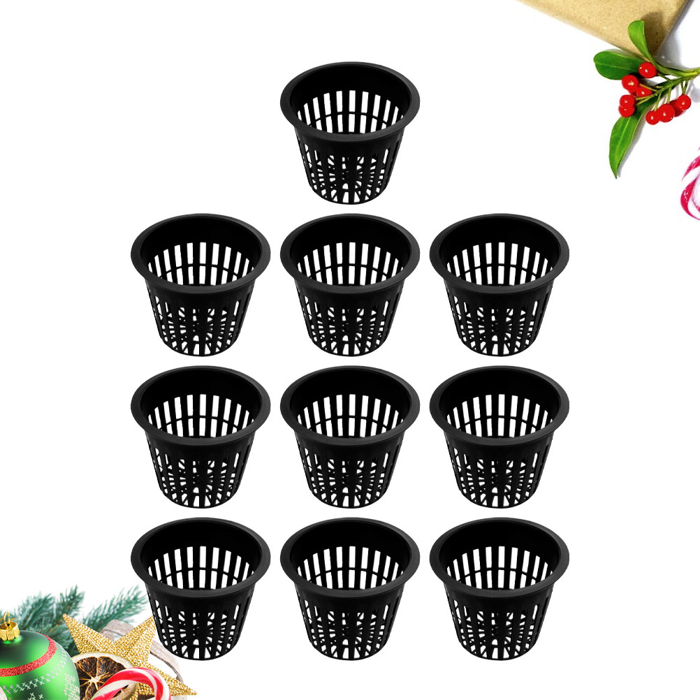 10Pcs Plastic Hydroponic Plant - огляд і ціна Gardening Tools Plastic