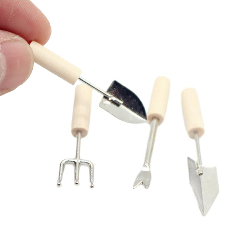 1:12 Dollhouse Miniature Garde - огляд і ціна Gardening Tools Shovel