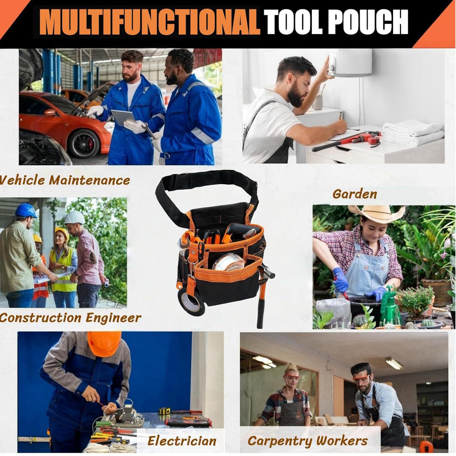 Garden Tool Waist Bag Oxford C - огляд і ціна Gardening Tools Repair Shop