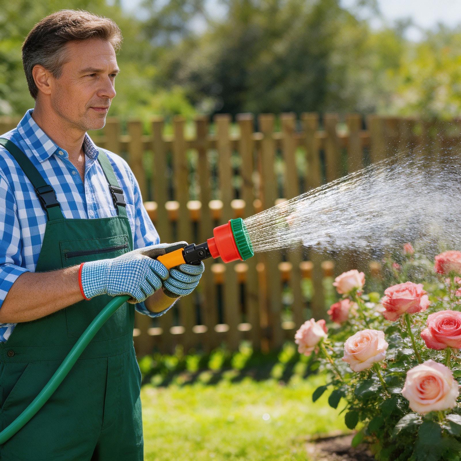 Garden Sprayer Nozzle Atomizin - огляд і ціна Gardening Tools Plastic