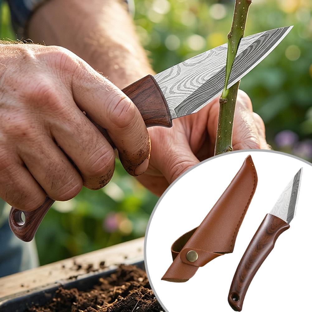 Wooden Handle Grafting Knife w - огляд і ціна Harvest Knife Garden