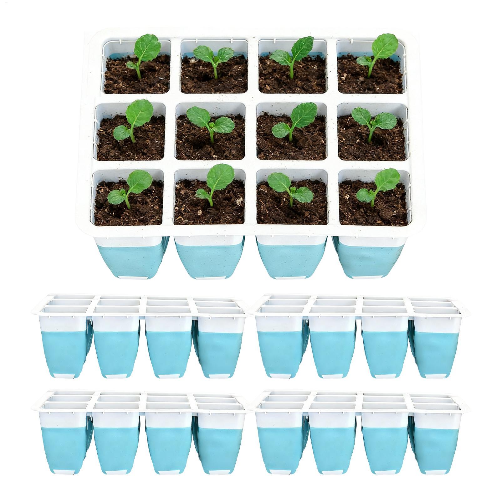 5 Pack Silicone Seed Starter T - огляд і ціна Seed Starter Trays