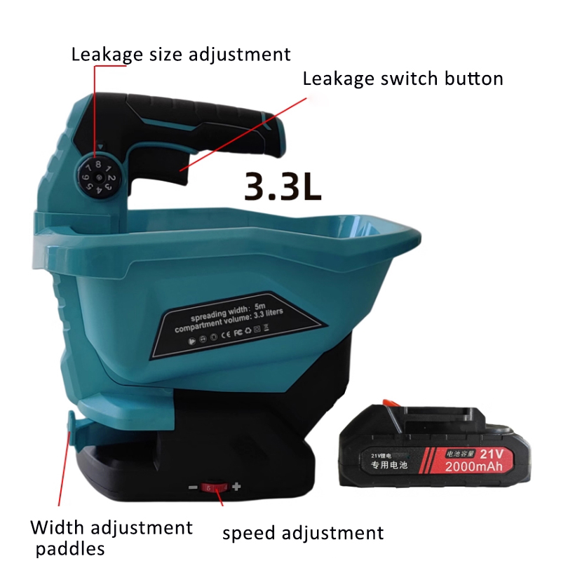 3.3L Automatic Fertilizer Spre - огляд і ціна Gardening Tools Vegetables