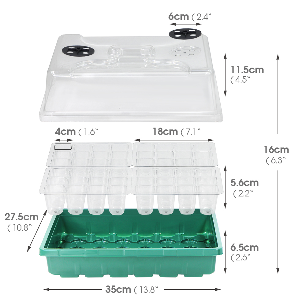 Warm Seedlings Box Heating Mat - огляд і ціна Seed Starter Trays