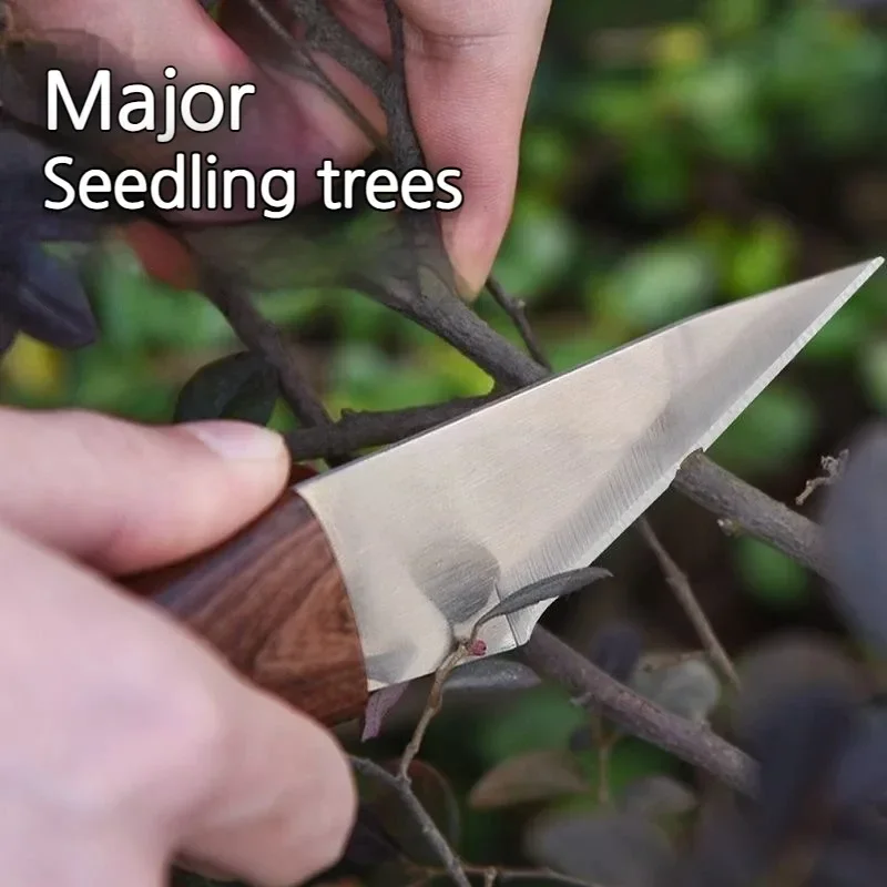 Wooden Handle Grafting Knife w - огляд і ціна Harvest Knife Garden