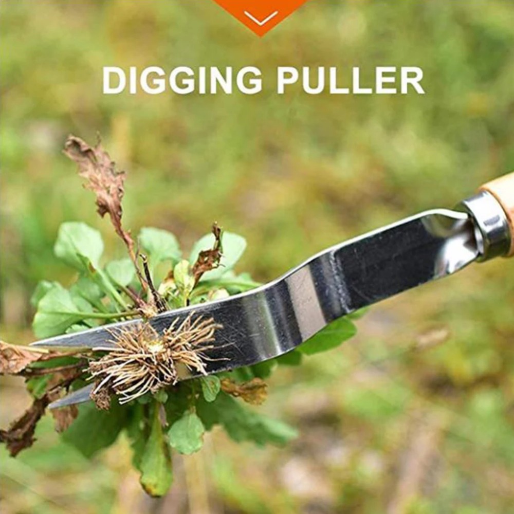 1pcs Wood Handle Stainless Ste - огляд і ціна Gardening Tools To Remove Weeds