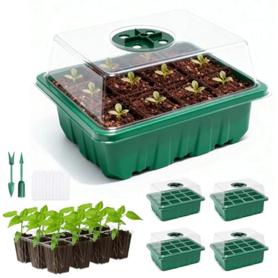 5 Packs Seed Starter Tray with - огляд і ціна Seed Starter Trays
