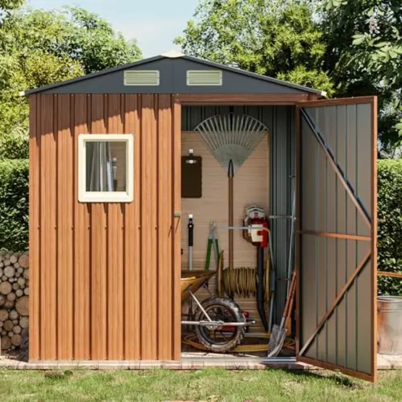 Outdoor Storage Shed 6x4 Ft, L - огляд і ціна Gardening Tool